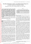 Research paper thumbnail of Decoding, Performance Analysis, and Optimal Signal Designs for Coordinate Interleaved Orthogonal Designs