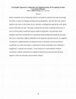 Research paper thumbnail of Shelton-Strong, S. J. (2016). A principled approach to adaptation and supplementation: Re-examining teacher-coursebook relations., CELE Journal, 24, 79-114.