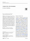 Research paper thumbnail of Archaea in dry soil environments