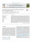 Research paper thumbnail of The microbial impact on the sorption behaviour of selenite in an acidic, nutrient-poor boreal bog