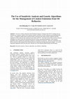 Research paper thumbnail of The use of sensitivity analysis and genetic algorithms for the management of catalyst emissions from oil refineries