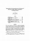 Research paper thumbnail of Quasiconformal homeomorphisms and dynamics II: Structural stability implies hyperbolicity for Kleinian groups