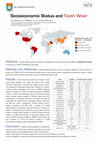 Research paper thumbnail of Socioeconomic Status and Tooth Wear