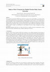 Research paper thumbnail of Study of MAC Protocols for Mobile Wireless Body Sensor Networks