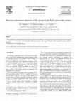 Research paper thumbnail of Electron-Stimulated Emission of Na Atoms from NaCl Nanocubes