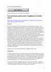 Research paper thumbnail of Envejecimiento poblacional y fragilidad en el adulto mayor