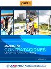 Research paper thumbnail of MANUAL CONTRATACIONES OBRAS