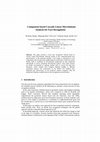 Research paper thumbnail of Component-Based Cascade Linear Discriminant Analysis for Face Recognition