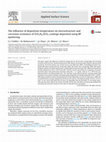 Research paper thumbnail of The influence of deposition temperature on microstructure and corrosion resistance of ZrOxNy/ZrO2 coatings deposited using RF sputtering