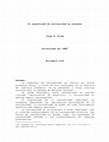 Research paper thumbnail of El significado de racionalidad en economía