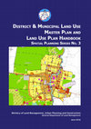 Research paper thumbnail of District & Municipal Land Use Master Plan and Land Use Plan Handbook