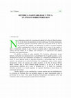 Research paper thumbnail of Retórica, razonabilidad y ética: un ensayo sobre Perelman