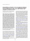 Research paper thumbnail of DEVELOPMENTAL EXPOSURE TO POLYCHLORINATED BIPHENYLS OR METHYLMERCURY, BUT NOT TO ITS COMBINATION, IMPAIRS THE GLUTAMATE–NITRIC OXIDE– CYCLIC GMP PATHWAY AND LEARNING IN 3-MONTH-OLD RATS