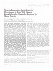 Research paper thumbnail of Neuroinflammation Contributes to Hypokinesia in Rats With Hepatic Encephalopathy: Ibuprofen Restores Its Motor Activity