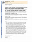 Research paper thumbnail of Increased PTH and 1.25(OH)2D Levels Associated With Increased Markers of Bone Turnover Following Bariatric Surgery