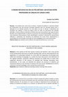 Research paper thumbnail of O ensino reflexivo na era do pós-método: um estudo entre professores de línguas de cursos livres