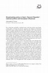 Research paper thumbnail of Broadcasting policy in Italy's 'Second Republic': national politics and European influences