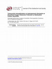 Research paper thumbnail of Tetracycline Immobilization as Hydroquinone Derivative at Dissolved Oxygen Reduction Potential on Multiwalled Carbon Nanotube