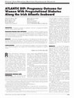 Research paper thumbnail of ATLANTIC DIP: Pregnancy Outcome for Women With Pregestational Diabetes Along the Irish Atlantic Seaboard