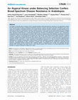 Research paper thumbnail of An Atypical Kinase under Balancing Selection Confers Broad-Spectrum Disease Resistance in Arabidopsis