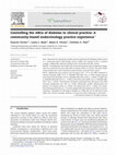 Research paper thumbnail of Controlling the ABCs of diabetes in clinical practice: A community-based endocrinology practice experience