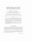 Research paper thumbnail of Minimizing certain convex functions over the intersection of the fixed point sets of nonexpansive mappings