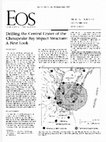 Research paper thumbnail of Drilling the central crater of the Chesapeake Bay Impact Structure: A first look