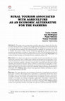 Research paper thumbnail of Rural tourism associated with agriculture as an economic alternative for the farmers