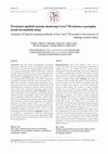 Research paper thumbnail of Accuracy of optical scanning methods of the Cerec®3D system in the process of making ceramic inlays