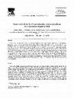 Research paper thumbnail of Experimental study of a geostrophic vortex of gallium in a transverse magnetic field