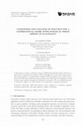 Research paper thumbnail of Uniqueness and collapse of solution for a mathematical model with nonlocal terms arising in glaciology