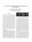 Research paper thumbnail of Contour Code: Robust and efficient multispectral palmprint encoding for human recognition