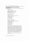 Research paper thumbnail of The perceived impact of e-procurement in EU enterprises