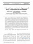 Research paper thumbnail of Differential gene expression in diapausing and active Calanus finmarchicus (Copepoda