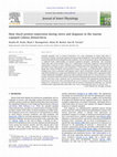 Research paper thumbnail of Heat shock protein expression during stress and diapause in the marine copepod Calanus finmarchicus