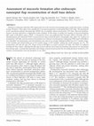 Research paper thumbnail of Assessment of mucocele formation after endoscopic nasoseptal flap reconstruction of skull base defects