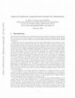 Research paper thumbnail of Improved Multiscale Computational Strategies for Delamination