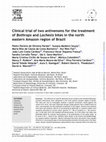 Research paper thumbnail of Clinical trial of two antivenoms for the treatment of Bothrops and Lachesis bites in the north eastern Amazon region of Brazil