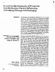 Research paper thumbnail of Examining the Intricacies of Promotion Standardization: Factors Influencing Advertising Message and Packaging