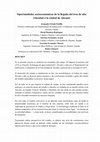 Research paper thumbnail of Oportunidades socioeconómicas de la llegada del tren de alta velocidad a la ciudad de Alicante