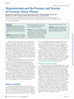 Research paper thumbnail of Hyperuricemia and the Presence and Severity of Coronary Artery Disease