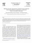 Research paper thumbnail of Shelflife and safety characteristics of Italian Toscana traditional fresh sausage (Salsiccia) combining two commercial ready-to-use additives and spices