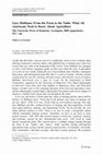 Research paper thumbnail of Gary Holthaus: From the Farm to the Table: What All Americans Need to Know About Agriculture