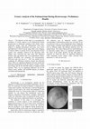 Research paper thumbnail of Texture analysis of the endometrium during hysteroscopy: preliminary results