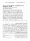 Research paper thumbnail of Dust and the low-level circulation over the Bodélé Depression, Chad: Observations from BoDEx 2005