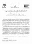 Research paper thumbnail of Sequence analysis of early Saalian glacial lake deposits (NW Germany): evidence of local ice margin retreat and associated calving processes