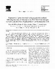 Research paper thumbnail of Expression of genes involved in phycocyanin biosynthesis following recovery of Synechococcus PCC 6301 from nitrogen starvation, and the effect of gabaculine on cpc Ba transcript levels