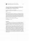 Research paper thumbnail of Alternative Environmental Regulation Schemes for the Belgian Power Generation Sector