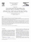 Research paper thumbnail of Cross-sectional study of pain and disability at knee replacement surgery for osteoarthritis in 299 patients