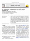 Research paper thumbnail of The climate in Europe during the Eemian: a multi-method approach using pollen data